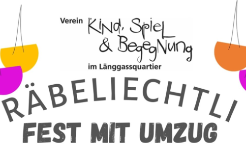 Räbeliechtlifest mit Umzug