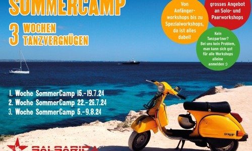 Salsa Cubana Einsteiger-Intensivkurs WSC1c / SommerCamp