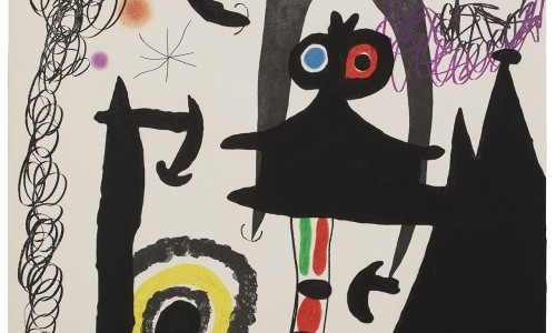 Miró, Erni, Tàpies - Welt auf Papier