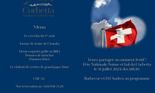 Fête Nationale Suisse et Bal du Corbetta