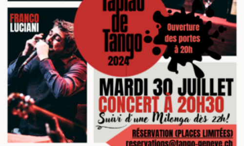 Concert TABLAO DE TANGO et soirée dansante (Milonga)