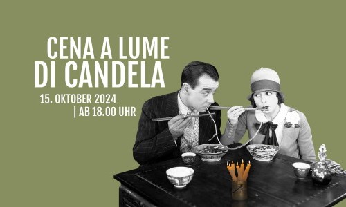 Cena a lume di candela im grottino1313