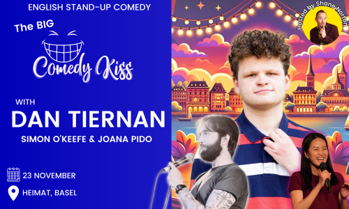 The Big Comedy Kiss with Dan Tiernan