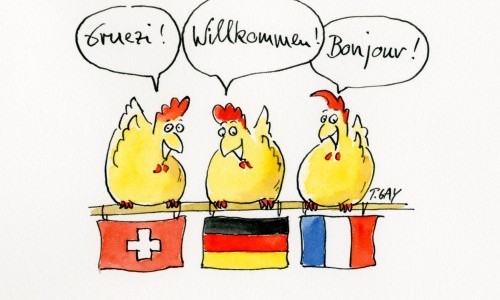 Typisch Dreiland! – Cartoons von Peter Gaymann: Führung