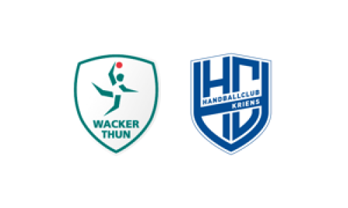 Wacker Thun - HC Kriens-Luzern