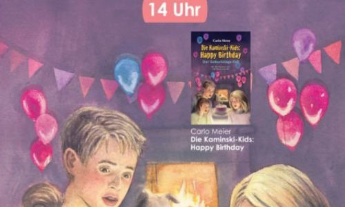 Kinderbuchlesung mit Carlo Meier und den Kaminski-Kids