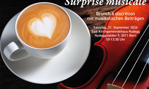 Surprise musicale - Brunch à discrétion mit musikalischer Unterhaltung