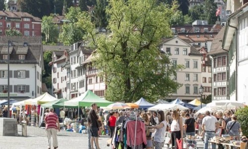 Flohmarkt Gallusplatz