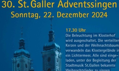 30. St. Galler Adventssingen