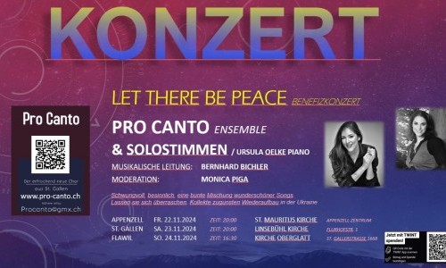 Pro Canto Ensemble in Appenzell / Kirche St. Mauritius (Zentrum)