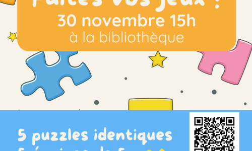 Faites vos jeux ! Concours de puzzle