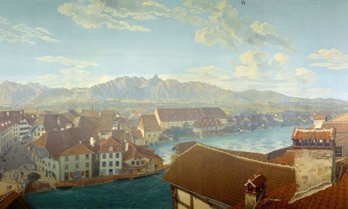 Thun-Panorama: Das Rundbild von Marquard Wocher