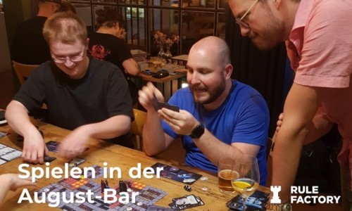 Spielen in der August-Bar!