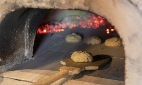 Römisches Brot backen