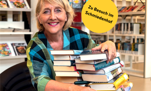 Bücher-Dates live im Schmiedenhof