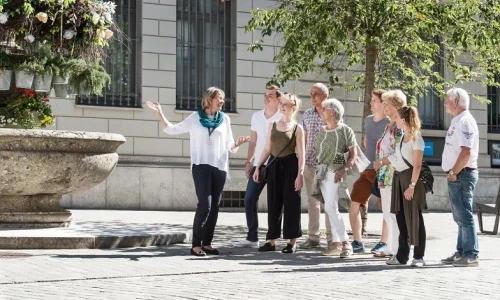 Lachen in der Stadt St.Gallen