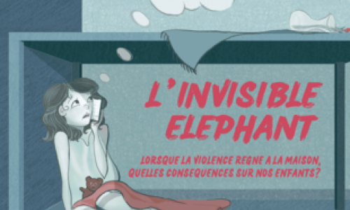 Projection l'Invisible éléphant : violences domestiques, conséquences sur les enfants