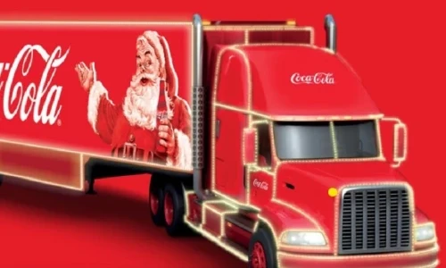 Der Coca-Cola Weihnachtstruck kommt nach St.Gallen